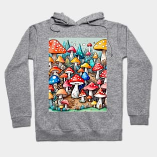 Mushrooms gift ideas Hoodie